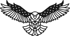 Proud American Eagle