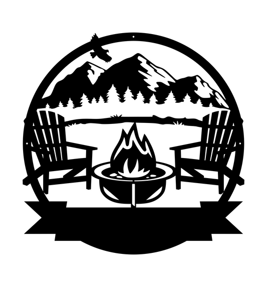 Relax In Adirondacks Welcome Personalized